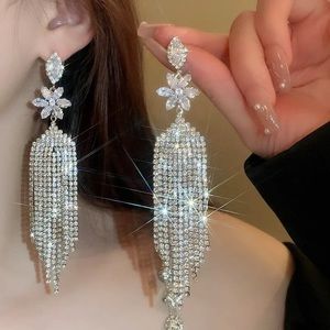 Flower Fringe Earrings